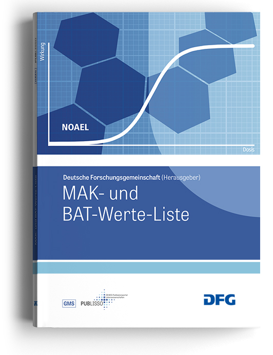 Cover: List of MAK and BAT Values