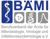 Logo of the Berufsverband der Ärzte für Mikrobiologie, Virologie und Infektionsepidemiologie (BÄMI) e.V.